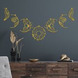 Wallity zidna dekoracija Simbolo-3, 10 x 23 cm, zlatne boje | ePonuda.com