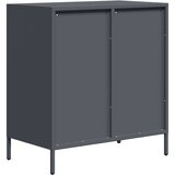 vidaXL Komoda antracit 68x39x73,5 cm od hladno valjanog čelika | shoptok.hr