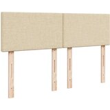  Krevet s oprugama i madracem krem 160x200 cm od tkanine | shoptok.hr