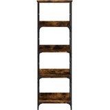 Police za knjige boja hrasta 50x33x153 cm konstruirano drvo | Eponuda.com