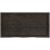Stolna ploča tamnosmeđa 100x50x(2-4) cm obrađena masivna hrast | Eponuda.com