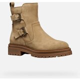 Geox Beige women's ankle boots Iridea - Women's | Shoptok.si