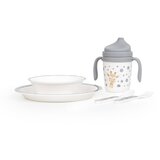 Interbaby set za jelo 5/1 Akvarel Sivo | shoptok.hr