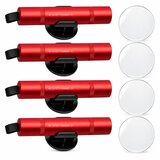 INF Komplet 4 aluminijastih reševalnih kladiv z rezalcem pasu Red, (5000505564) Cene