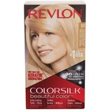 Revlon colorsilk Beautiful Color nijansa 04 Ultra Light Natural Blonde darovni set boja za kosu Colorsilk Beautiful Color 59,1 ml + razvijač boje 59,1 ml + regenerator 11,8 ml + aplikator 1 kom + rukavice