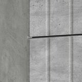  Noćni ormar Betonska siva 43 x 34,5 x 49,5 cm Konstruirano drvo | shoptok.hr