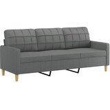 2-dijelni set sofa s jastucima tamnosivi od tkanine | shoptok.hr