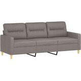  4-dijelni set sofa s jastucima smeđesivi od tkanine | shoptok.hr