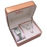  tulip, poklon set, ručni sat i ogrlica, srebrna ( 505053 ) Cene'.'