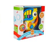 Interaktivna papiga s klavirom - rumena | Shoptok.si