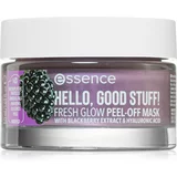 Essence Hello, Good Stuff! Fresh Glow Peel-Off Mask maska za lice 50 ml