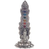 Signes Grimalt Kipci in figurice Stojalo za Kadilo Buda Srebrna | Shoptok.si