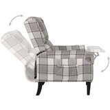  Naslonjač od tkanine sivi | shoptok.hr