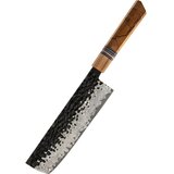  Damaskovski kuhinjski nož ZE-37432 - Nakiri / Smeđa KP37432 | shoptok.hr