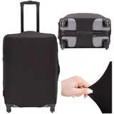 springos elastična navlaka za kofer L, do 75 x 50 x 28 cm, crna | shoptok.hr