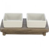  činija city style 2x0 2l/10cm/24x4x12cm sivo/braon | ePonuda.com