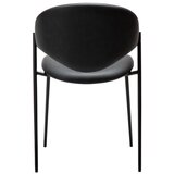 DAN-FORM Denmark Crna blagovaonska stolica od umjetne kože Zone – | shoptok.hr