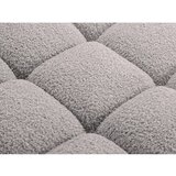 Micadoni Svetlo siva sedežna garnitura iz tkanine bouclé 188 cm Bellis – Home | Shoptok.si