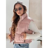 DStreet Kamizelka damska pikowana różowa | Shoptok.si