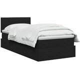  s madracem i skladištem Crna 90 x 190 cm Baršun - Crna 90 x 190 cm Dizajn linija | shoptok.hr