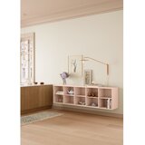 Hammel Furniture Svijetlo ružičasta viseća biblioteka 176x61x42 cm Mistral – | shoptok.hr