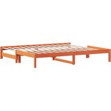  Dnevni krevet na razvlačenje voštano smeđi 90x200 cm | shoptok.hr