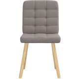 vidaXL Jedilni stoli 2 kosa taupe blago | Shoptok.si