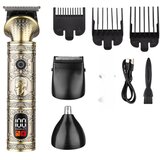 INF Profesionalni komplet električnega strižnika za lase 3-v-1 za moške Gold, (5000072146) Cene