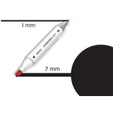 Deli marker sketch 120 crna 70801A-120 Cene