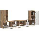  Set TV komoda 4 kom. Umjetnički hrast Konstruirano drvo | shoptok.hr