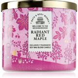 Bath & Body Works Radiant Red Maple dišeča sveča 411 g Cene