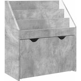  Polica za knjige za djecu Betonski sivi 60 x 29,5 x 69 cm | Eponuda.com