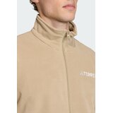 Adidas Funkcionalna jopa iz flisa 'Multi Essentials' bež / bela | Shoptok.si
