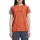 Adidas Majice s kratkimi rokavi T-shirt Tiro orange Oranžna | Shoptok.si