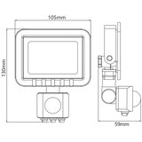  led reflektor sa senzorom LED/10W/230V IP65 | Eponuda.com