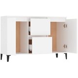  Komoda bijela 102 x 35 x 70 cm od konstruiranog drva | shoptok.hr