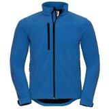 RUSSELL Blue Men's Soft Shell Jacket Cene