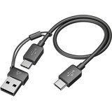 HP Poly Slušalke Poly Voyager Focus 2 USB-C-C + USB-C/A adapter, (5000163910) | Shoptok.si