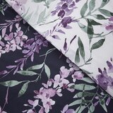 Catherine Lansfield Bijela/ljubičasta posteljina za bračni krevet/za produženi krevet 230x220 cm Wisteria Floral – | shoptok.hr