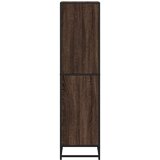 Ormarić za knjige smeđi hrast 40x35x139 cm konstruirano drvo | Eponuda.com