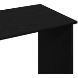 vidaXL Radni stol crni 80 x 40 x 75 cm od iverice | shoptok.hr