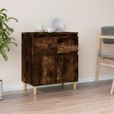  Komoda boja dimljenog hrasta 60 x 35 x 70 cm konstruirano drvo | shoptok.hr