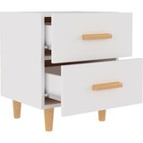  Noćni ormarići 2 kom bijeli 40 x 35 x 47,5 cm | shoptok.hr