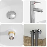  Set ormarića za kupaonicu 3 kom. Hrast sonoma - Hrast sonoma | shoptok.hr