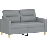  3-dijelni set sofa s jastucima svjetlosivi od tkanine | shoptok.hr