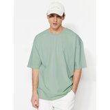 Trendyol Muška majica Tmnss22Ts0318, Menta Cene