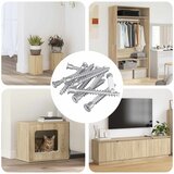  Potvrđivački vijci 2100 pcs Srebrno Metal | shoptok.hr