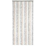 CONACORD Zavjesa od perli Jasmin (Crno-bijelo-crvene boje, 90 x 200 cm, Plastika) | shoptok.hr