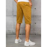 DStreet Men's mustard denim shorts SX1438 | ePonuda.com