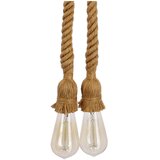 Candellux Lighting Luster na sajli VIDEA 2xE27/40W/230V braon | Eponuda.com